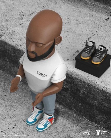 Danil Yad x Mighty Jaxx, Virgil Abloh est le prochain !