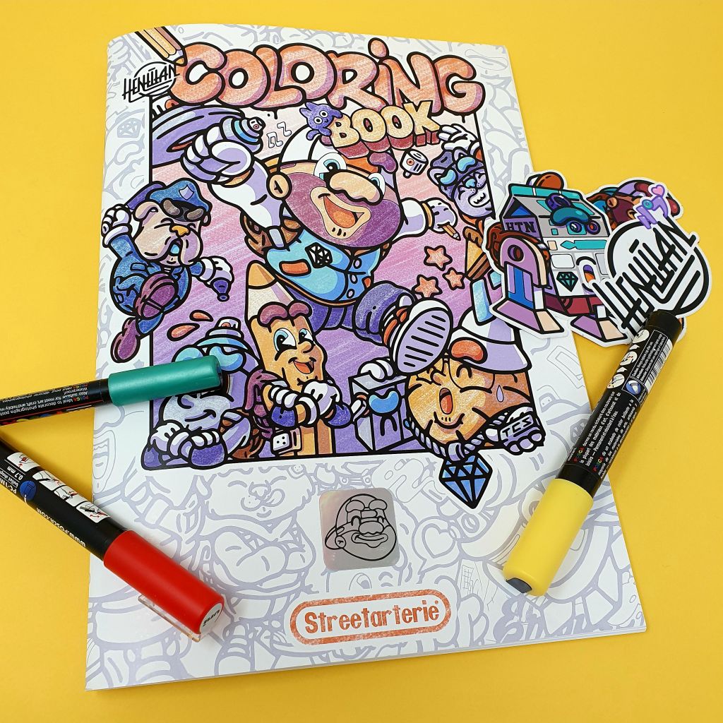 Coloring Book : Un bon moyen de voir la vie en couleurs.