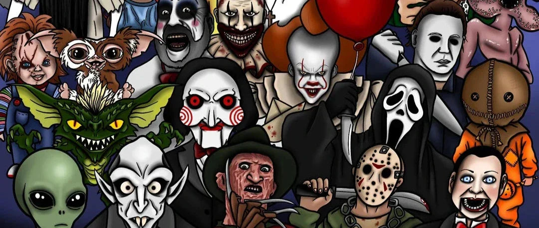 Les méchants cultes du cinéma d'horreur !