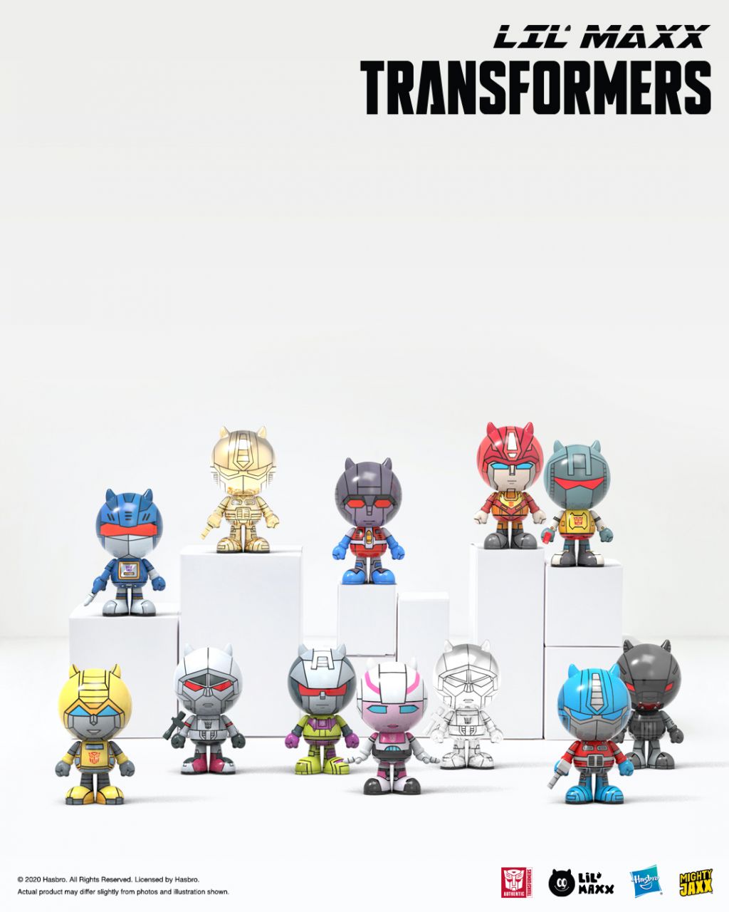 Mighty Jaxx sort Lil' Maxx Transformers !