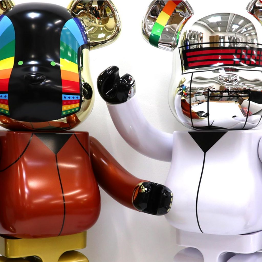 Daft punk hot sale bearbrick 1000