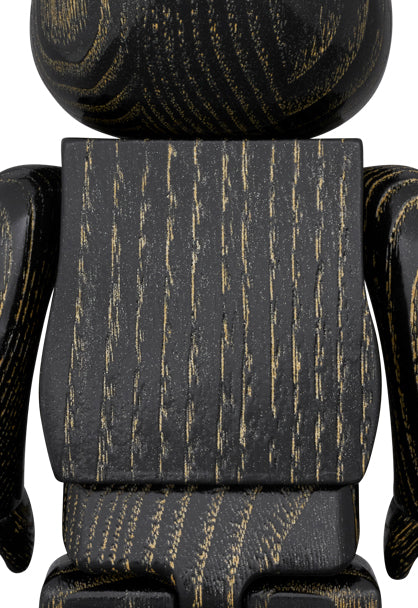 400% Bearbrick Karimoku Floating Black Gold