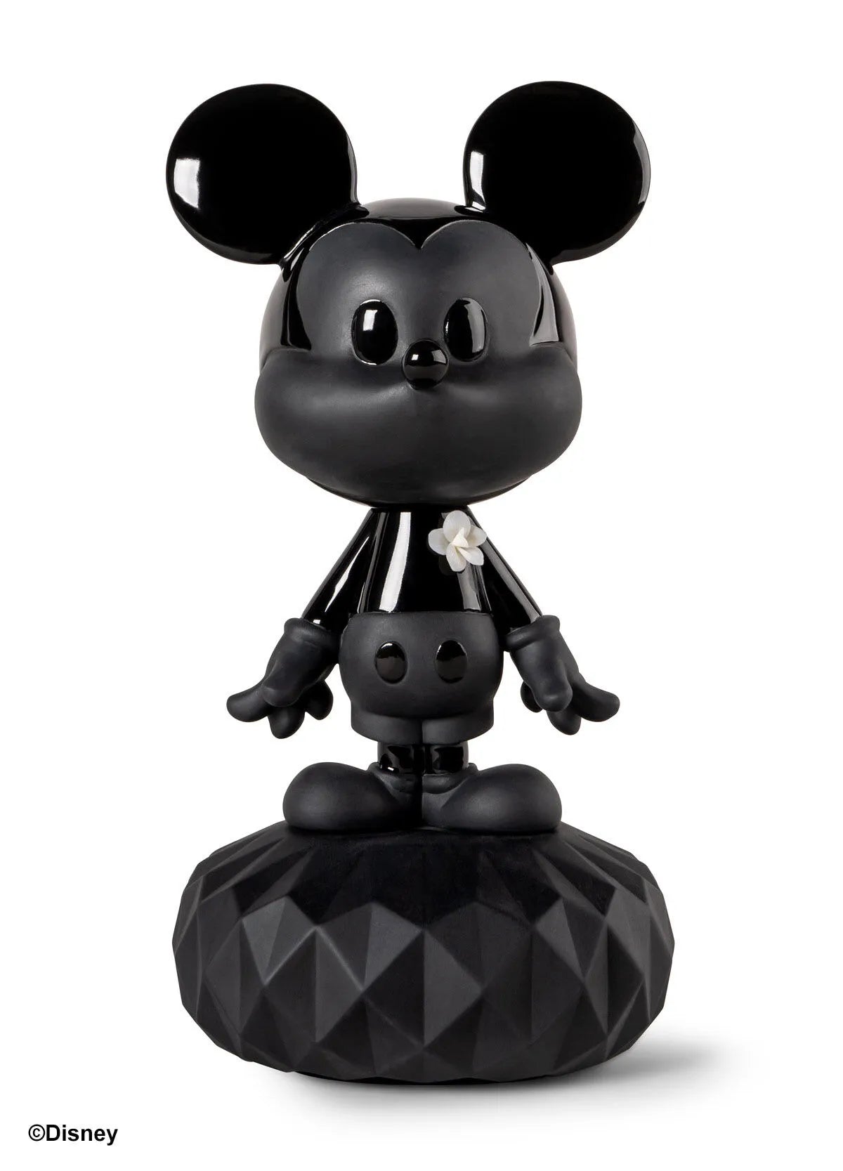 Mickey (Black) - Sculpture of Lladró