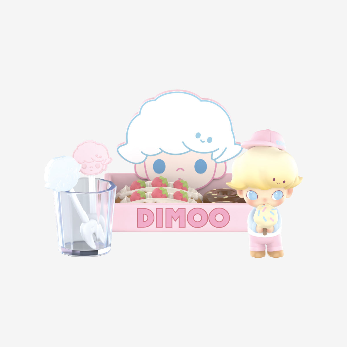 Dimoo Go on an Outing Together Series Prop