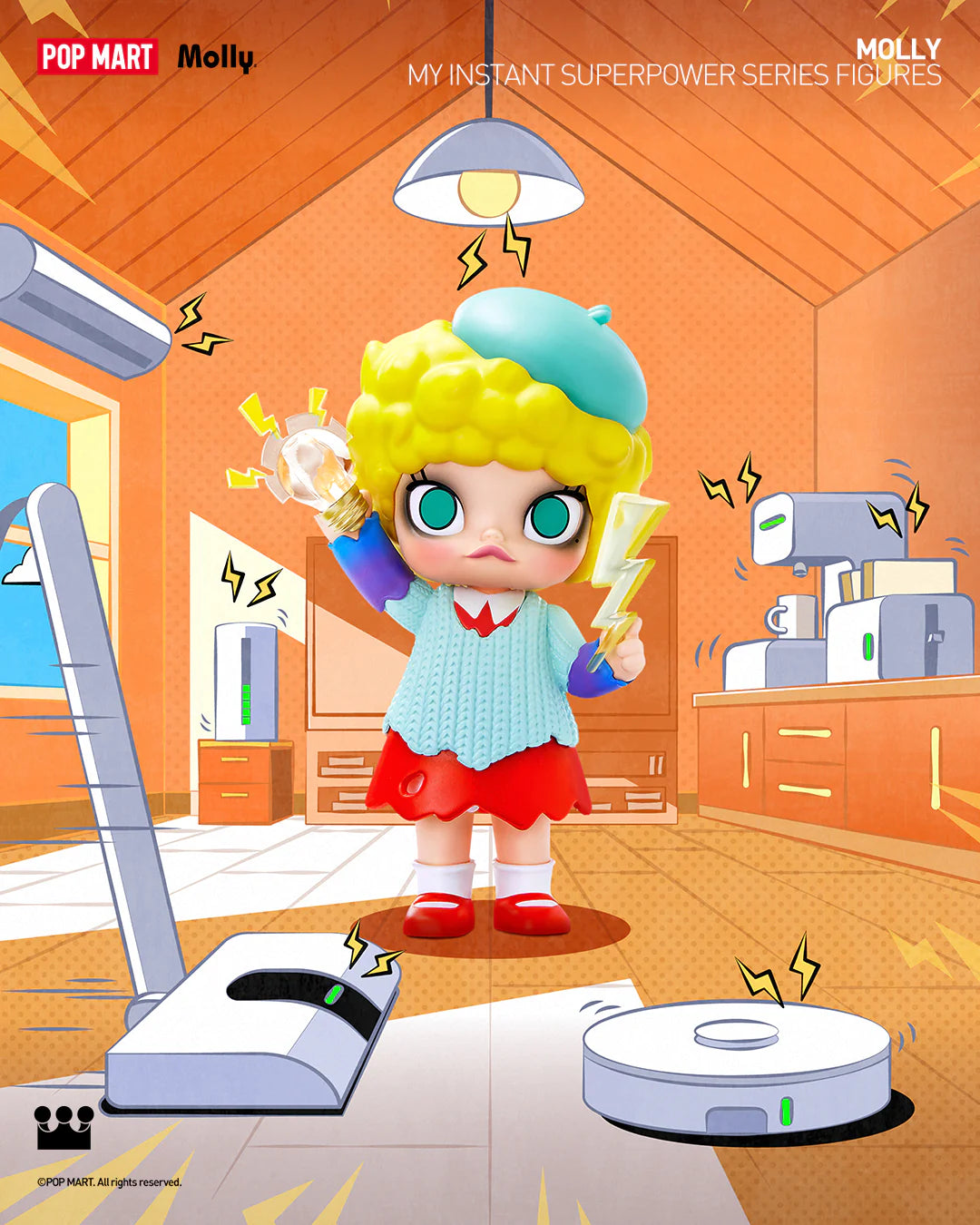 MOLLY My instant Superpower Series Figures