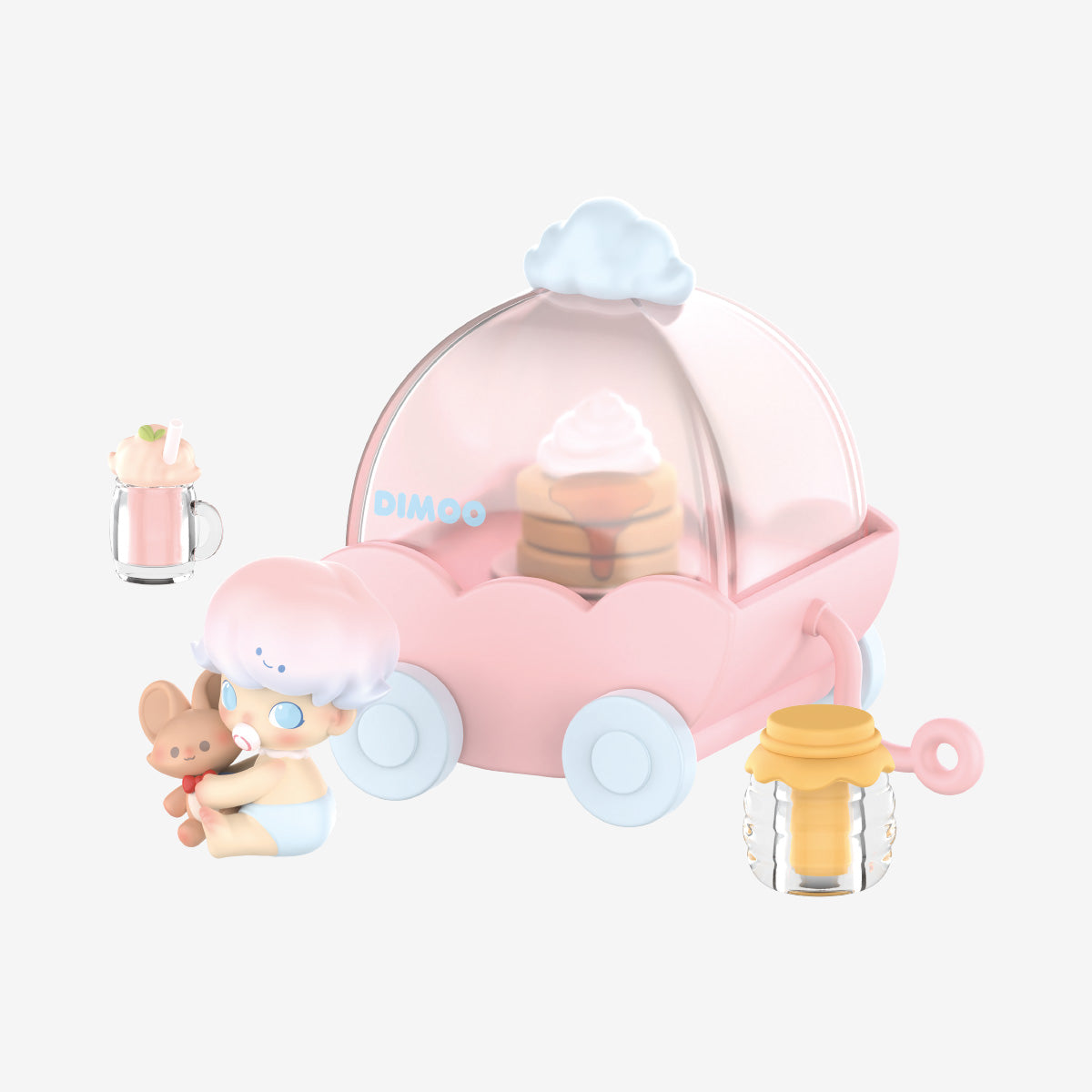 Dimoo Go on an Outing Together Series Prop