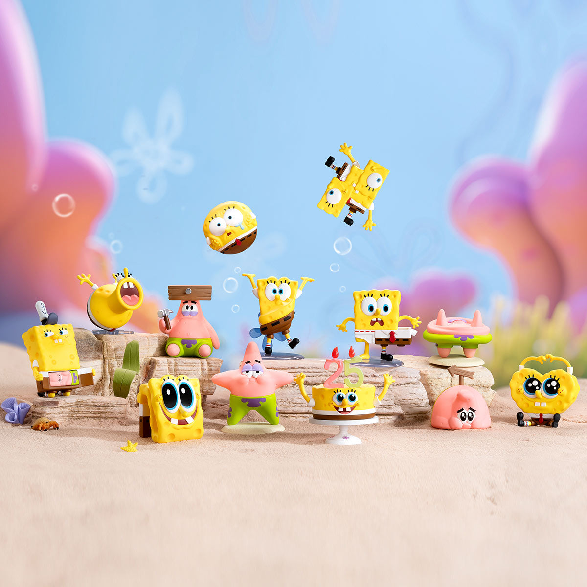 Spongebob Squarepants Daily Quirks Series Figures