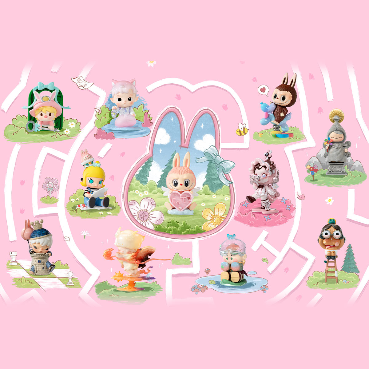 Finding Mokoko Series Figures