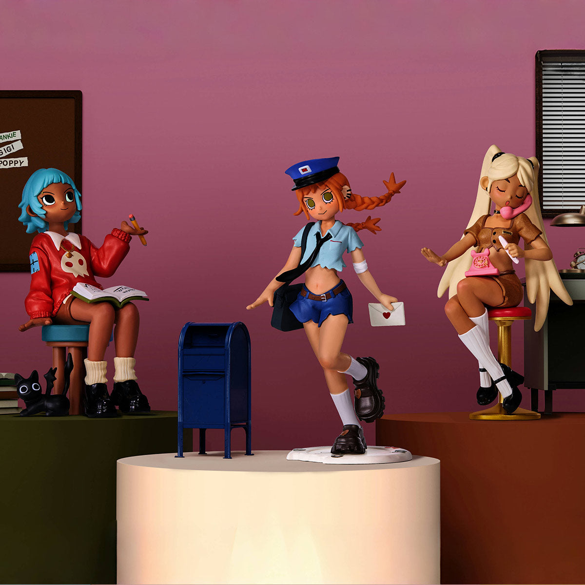 Peach Riot Rush Hour Series Figures