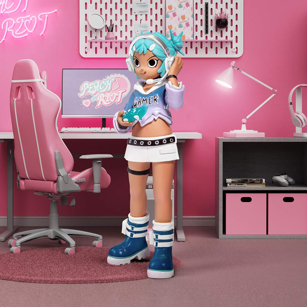 Peach Riot Rush Hour Series Figures