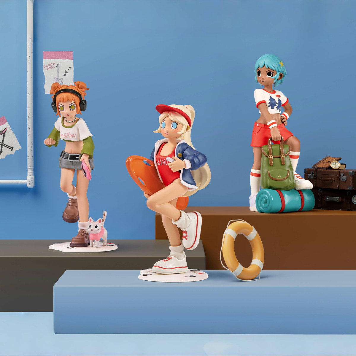 Peach Riot Rush Hour Series Figures