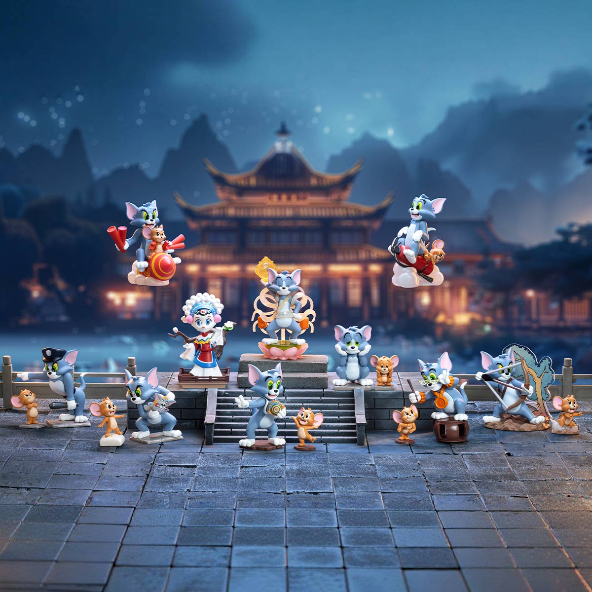 Tom & Jerry : Forbidden Compass Series Figures