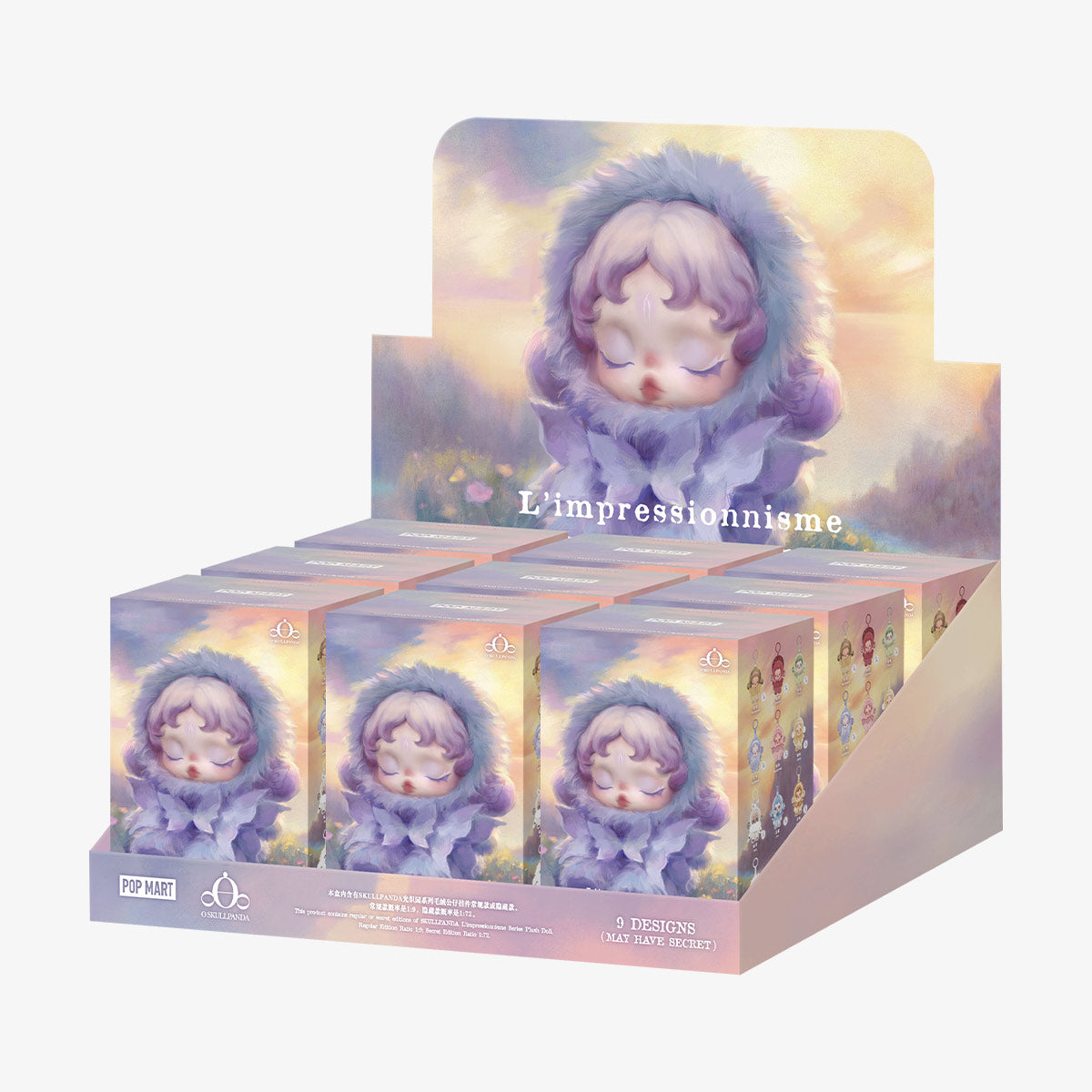 Skullpanda L'impressionnisme Series Plush Doll