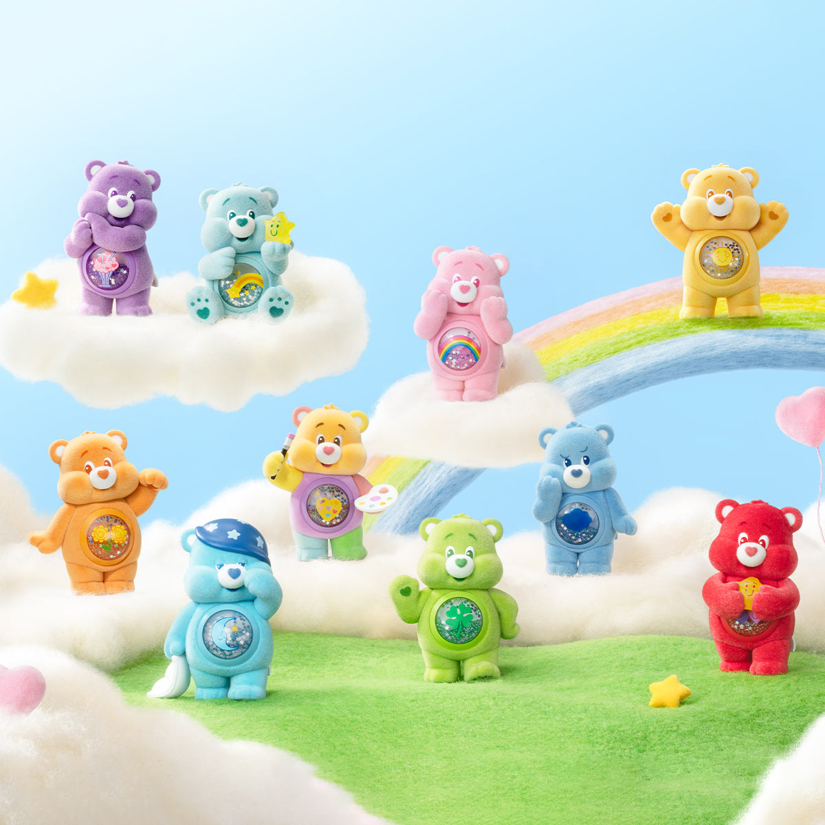 Care Bears - Colorful Hugs Series Figures