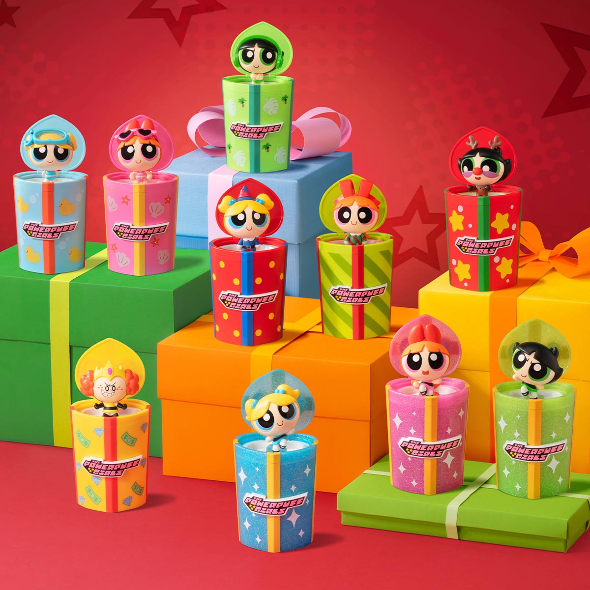 The Powerpuff Girls Party Surprise Series - Display (9pcs)