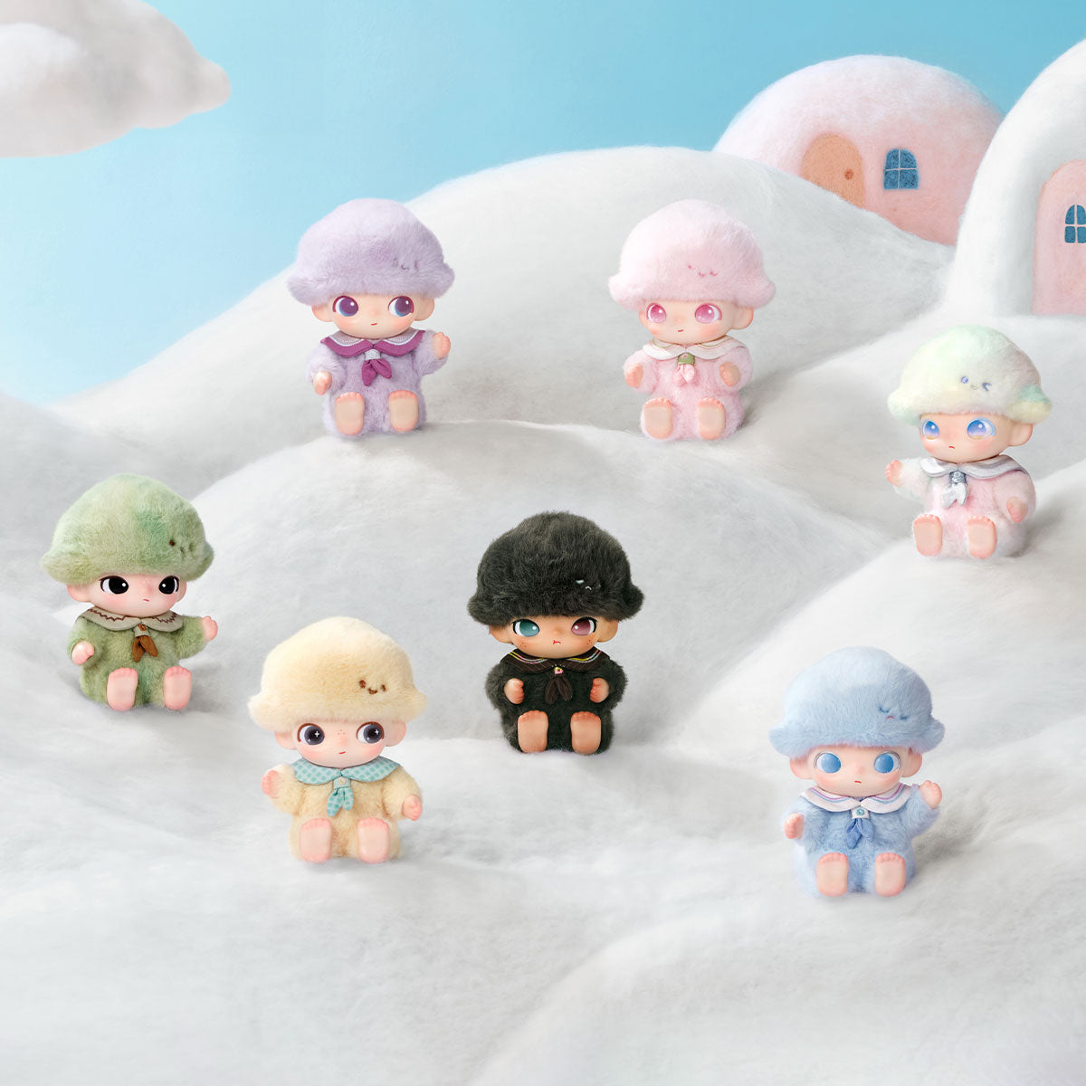 Figurine - DIMOO Journal of New Life Series-Vinyl Plush Pendant Blind Box - Popmart