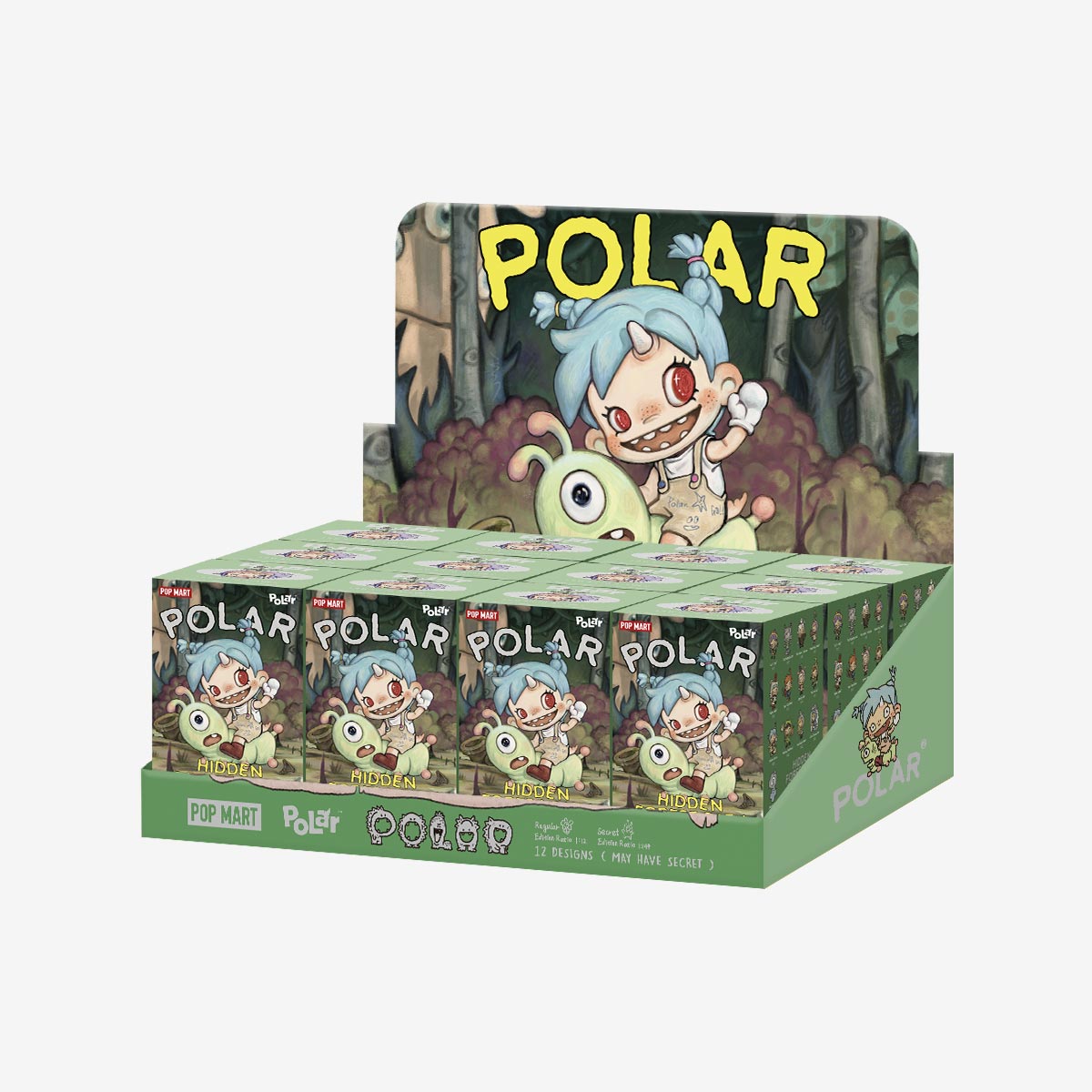 Polar-Season 2 <Hidden Forest Path> Series Figures - Display (12 pcs)