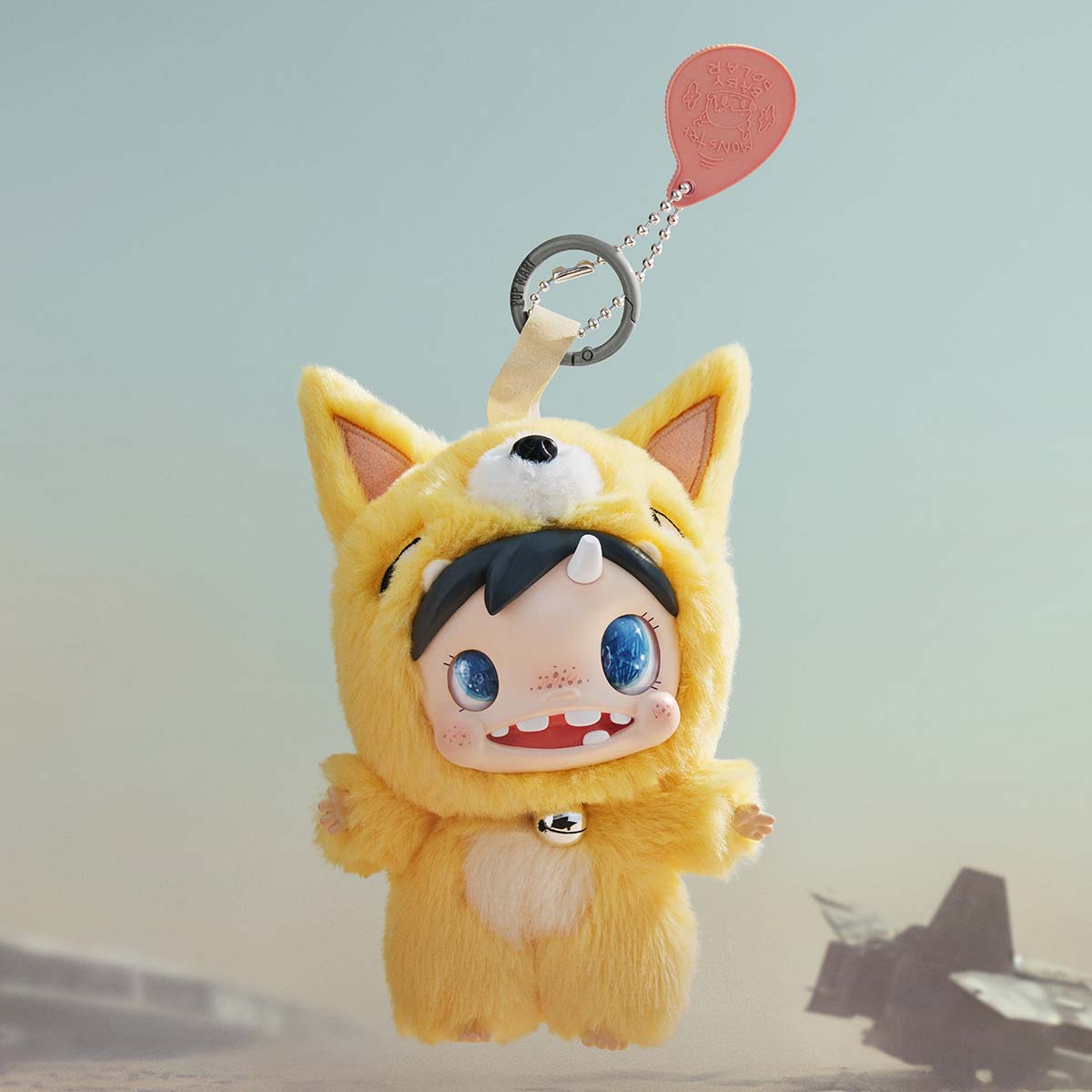 Figurine - Polar - Monster Baby Collection Series Plush Pendant Ver.1 - Popmart