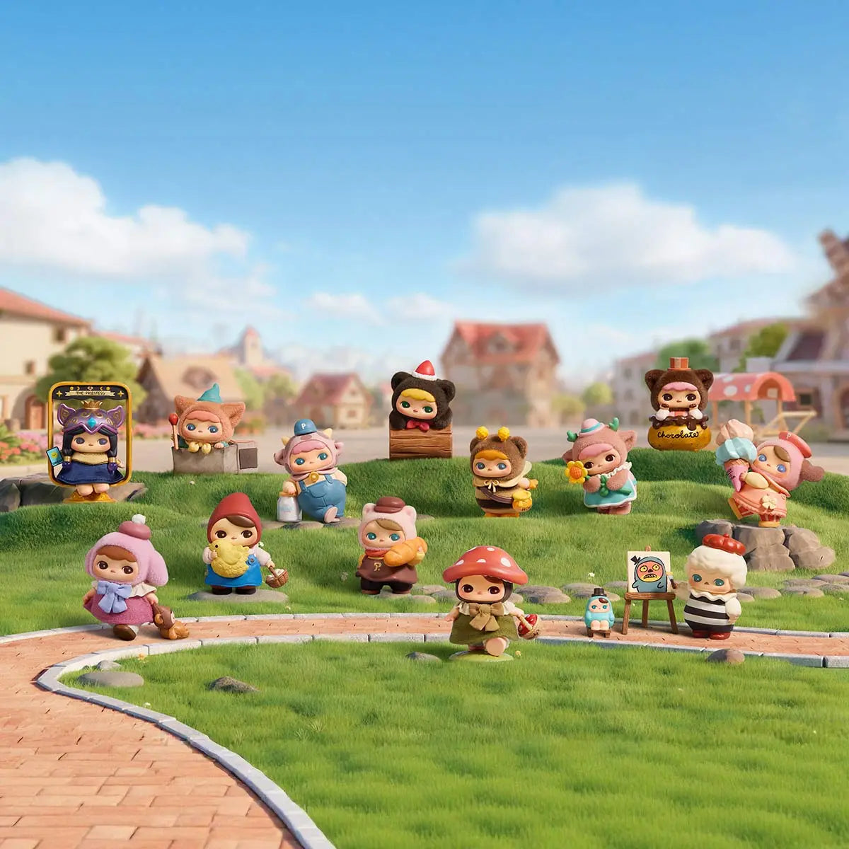 Pucky Fairies' Market Series Figures - Display (12 pcs)