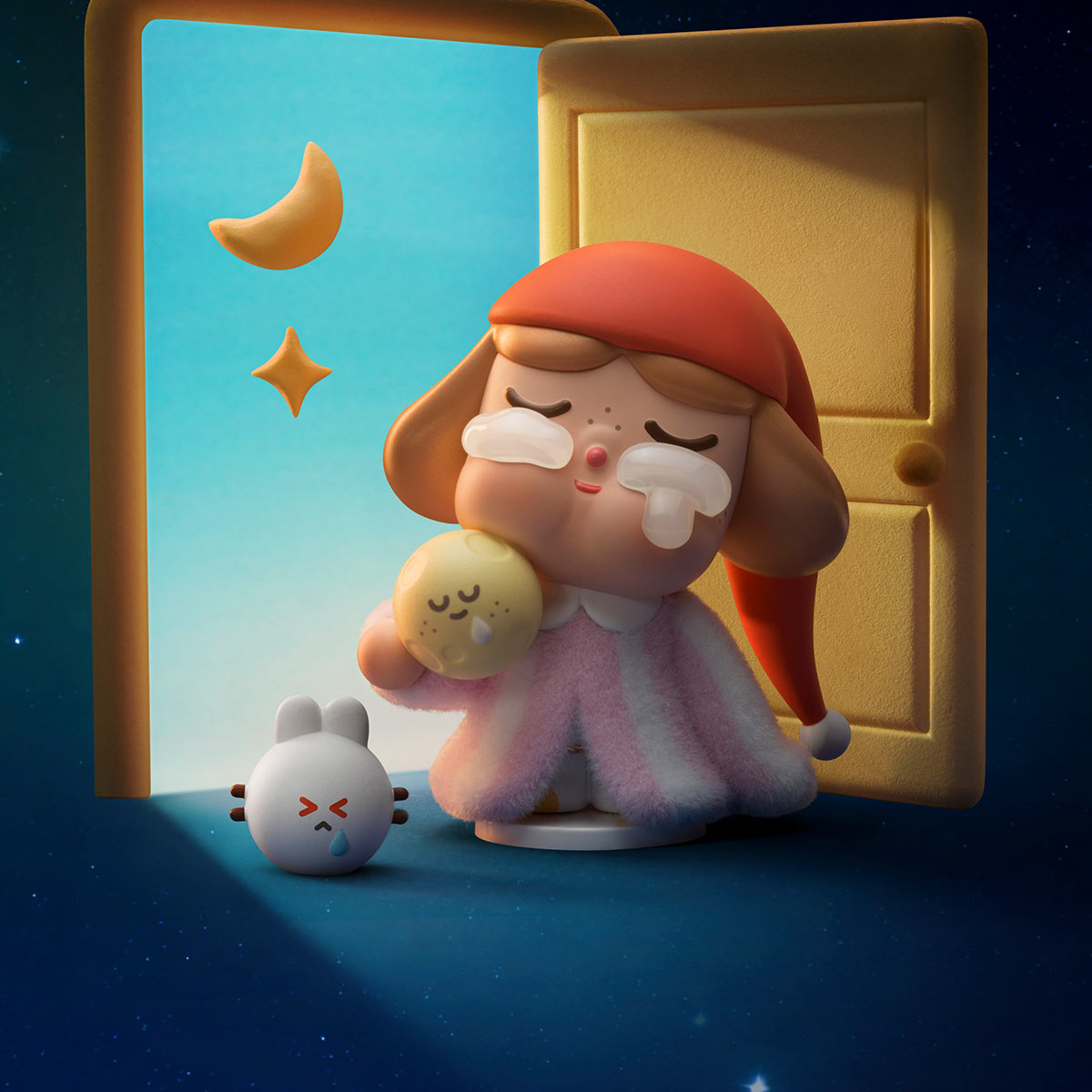 CryBaby Crying to the Moon Series Figures