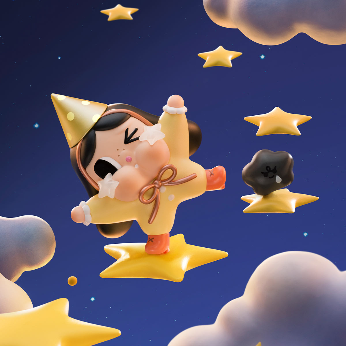 CryBaby Crying to the Moon Series Figures