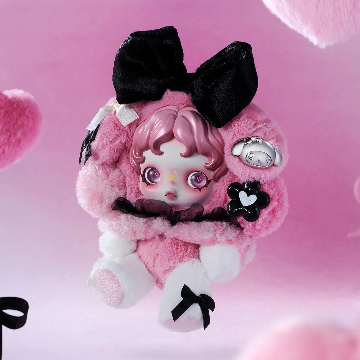 Skullpanda x My Melody Plush