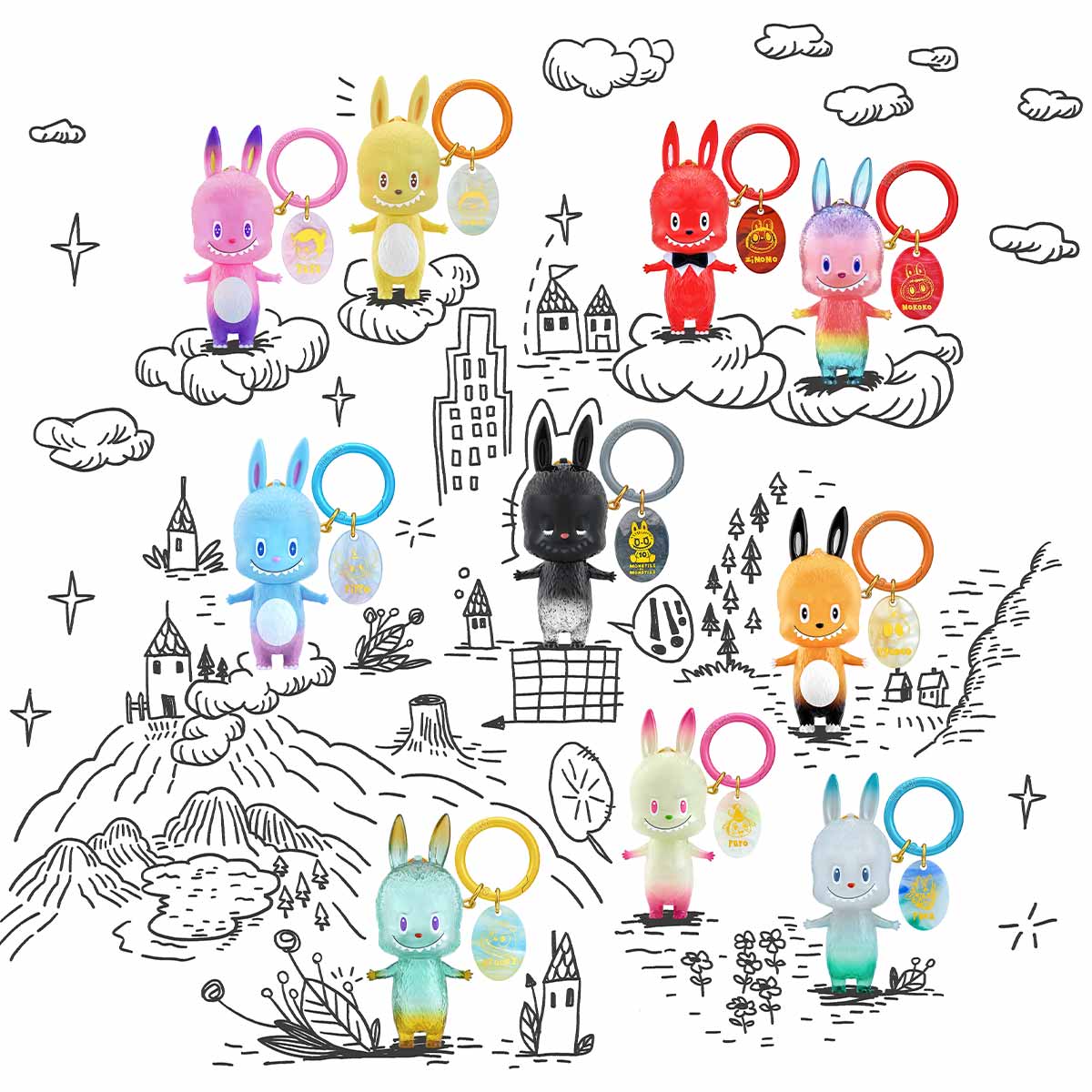 The Monsters - 10th Anniversary Series Figures