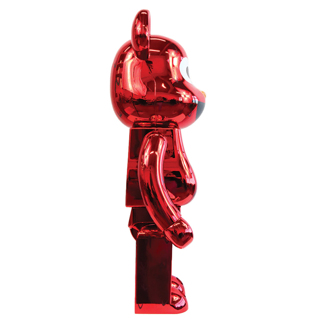 1000% Bearbrick Elmo Chrome Ver.