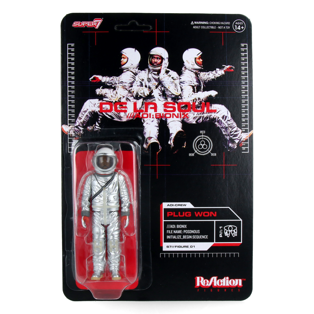 Kelvin "Posdnuos" Mercer (Spacesuit, AOI: Bionix) - De La Soul ReAction Figures Wave 2