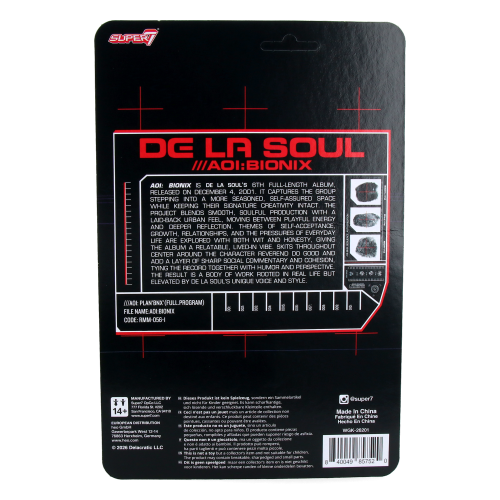 David "Trugoy the Dove" Jolicoeur (Spacesuit, AOI: Bionix) - De La Soul ReAction Figures Wave 2