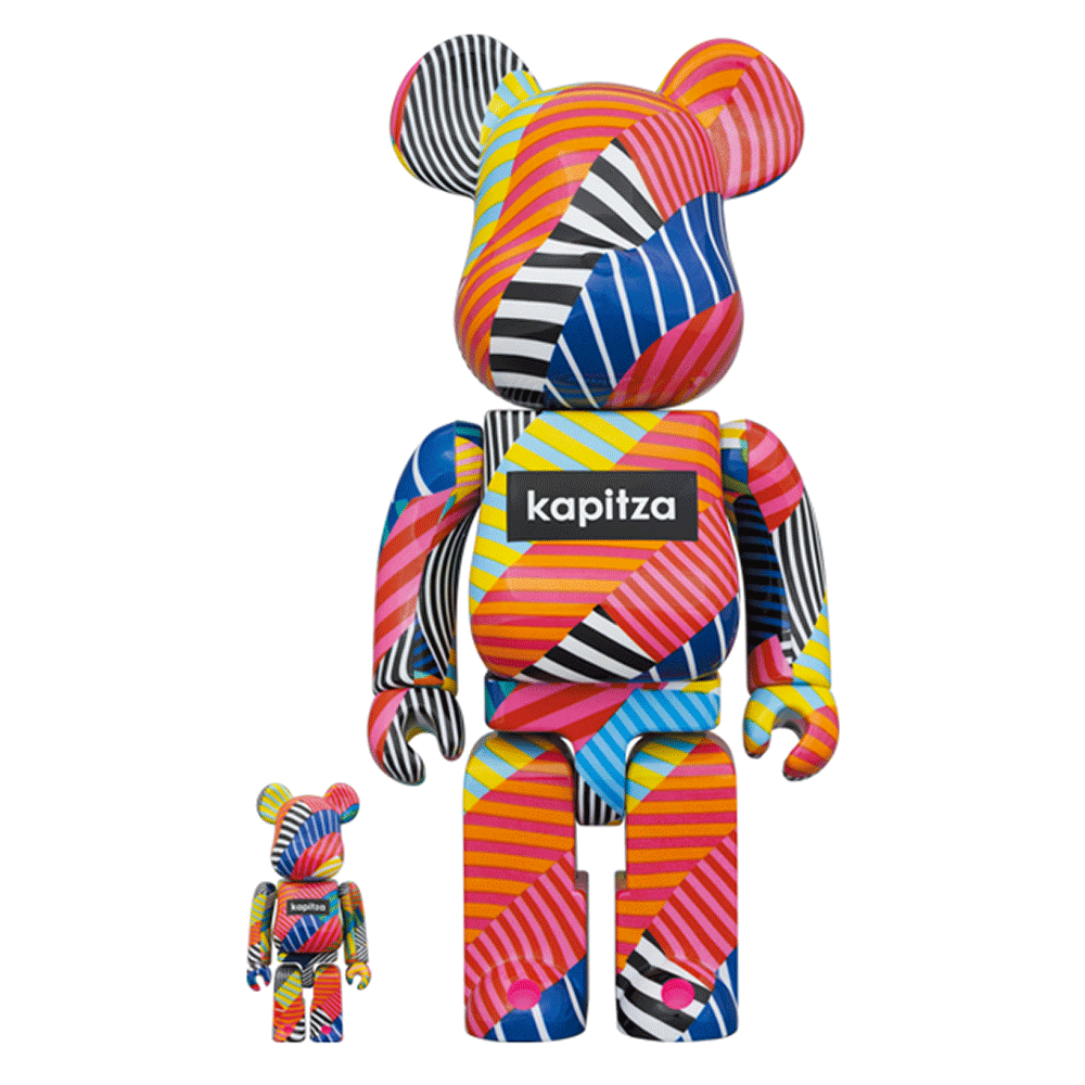 400% + 100% Bearbrick Kapitza Lollipop