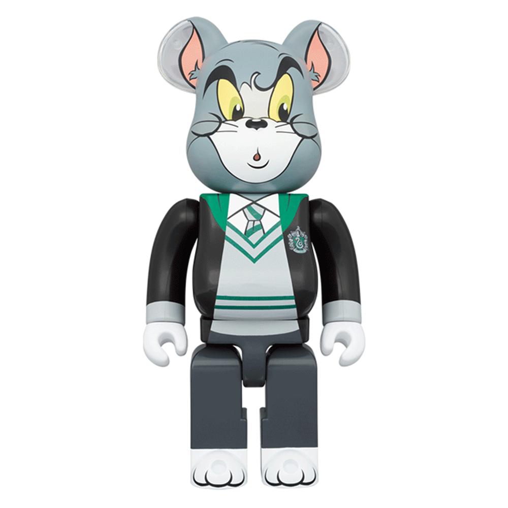 400% + 100% Bearbrick Tom & Jerry in Hogwarts House Robes