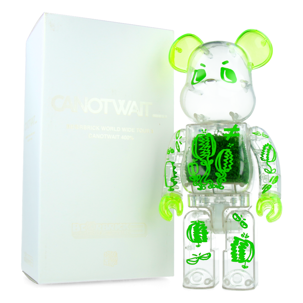 400% Bearbrick CANOTWAIT William Chan