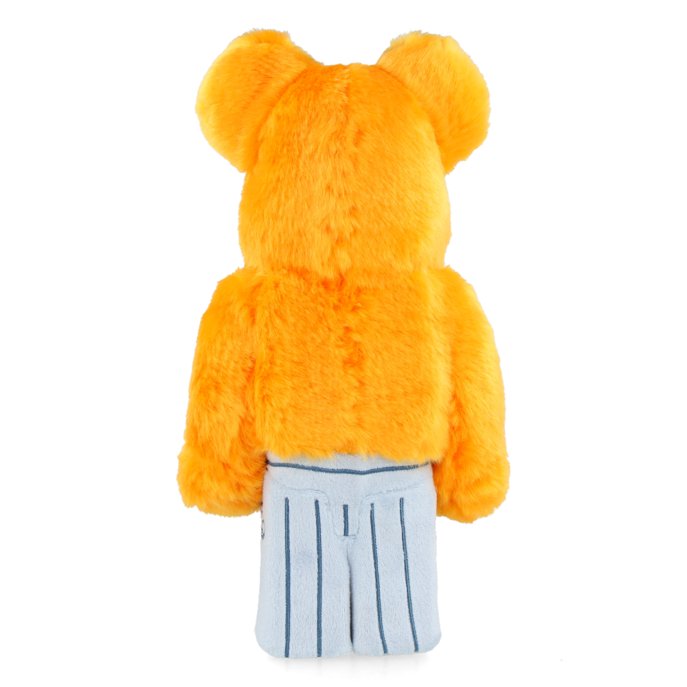 400% Bearbrick Oscar the Grouch - Costume Version (Orange) - Sesame Street