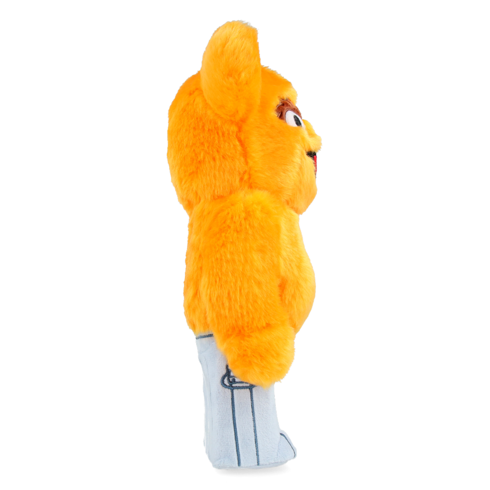 400% Bearbrick Oscar the Grouch - Costume Version (Orange) - Sesame Street