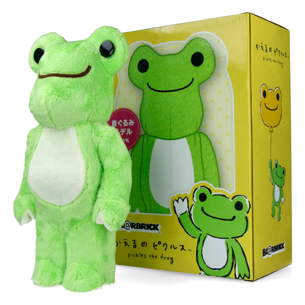 400% Bearbrick Pickles the Frog