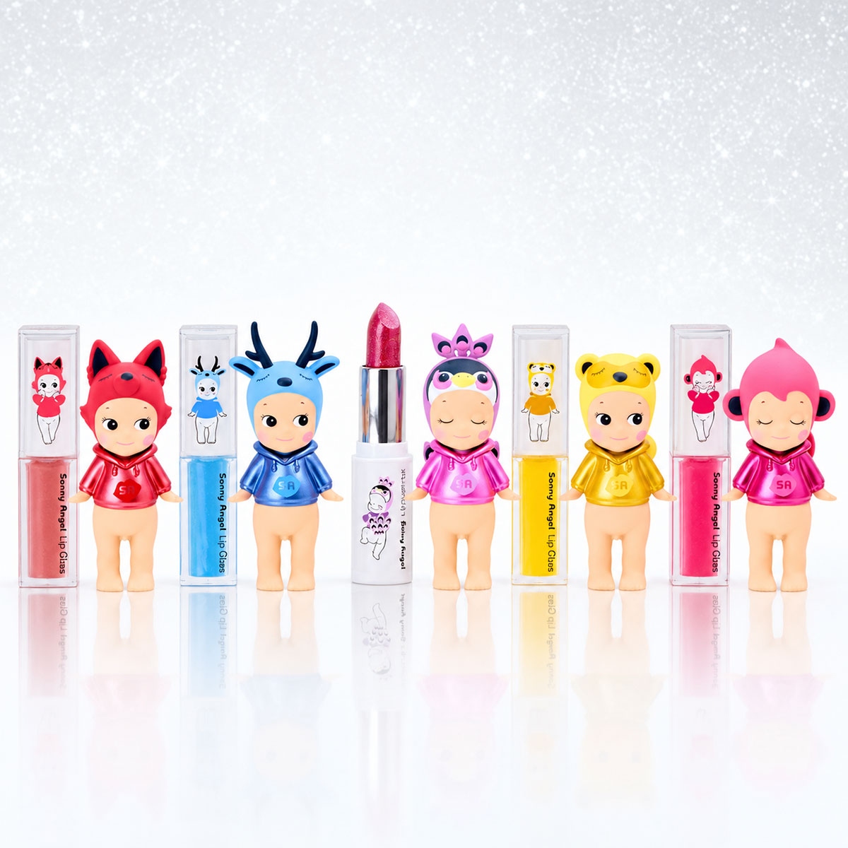 Sonny Angel x shu uemura Makeup Angel Series blind box