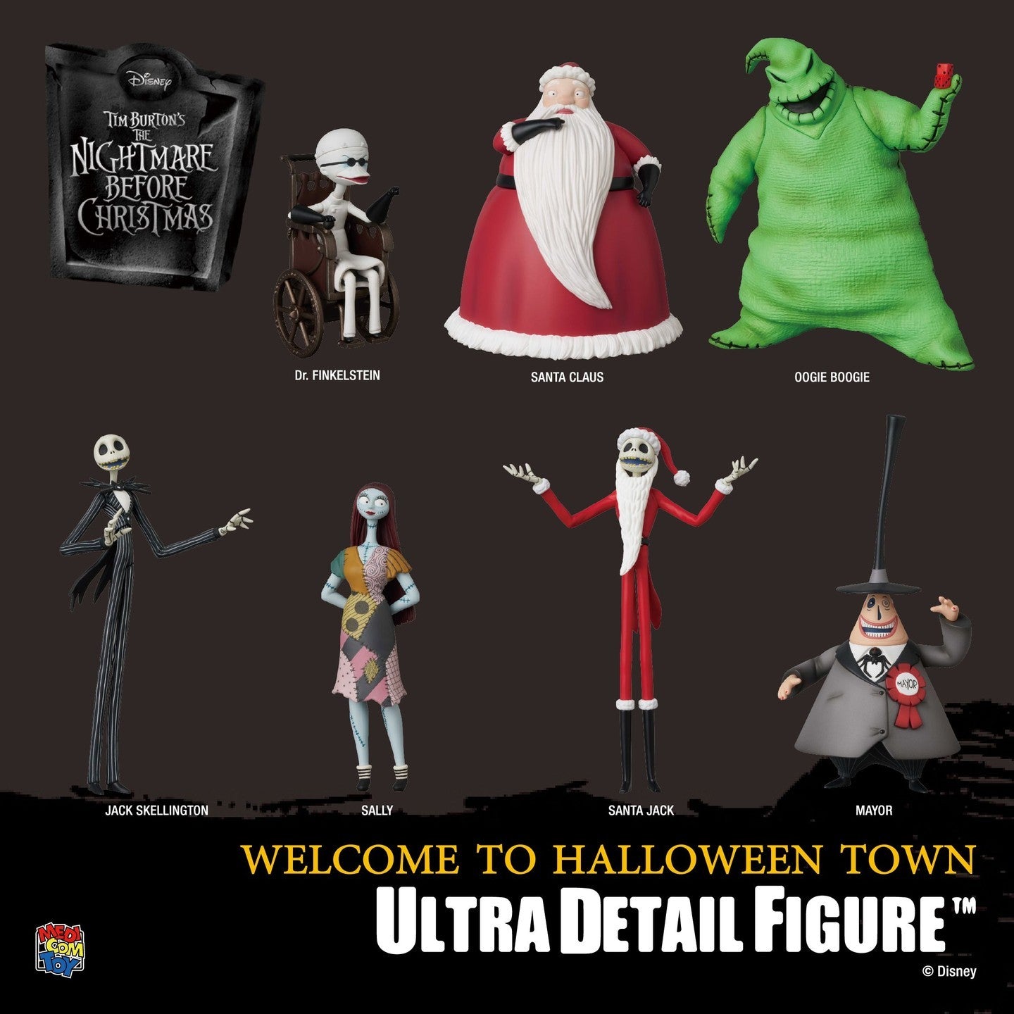 Figurine UDF The Nightmare Before Christmas - Bundle (7 pcs)