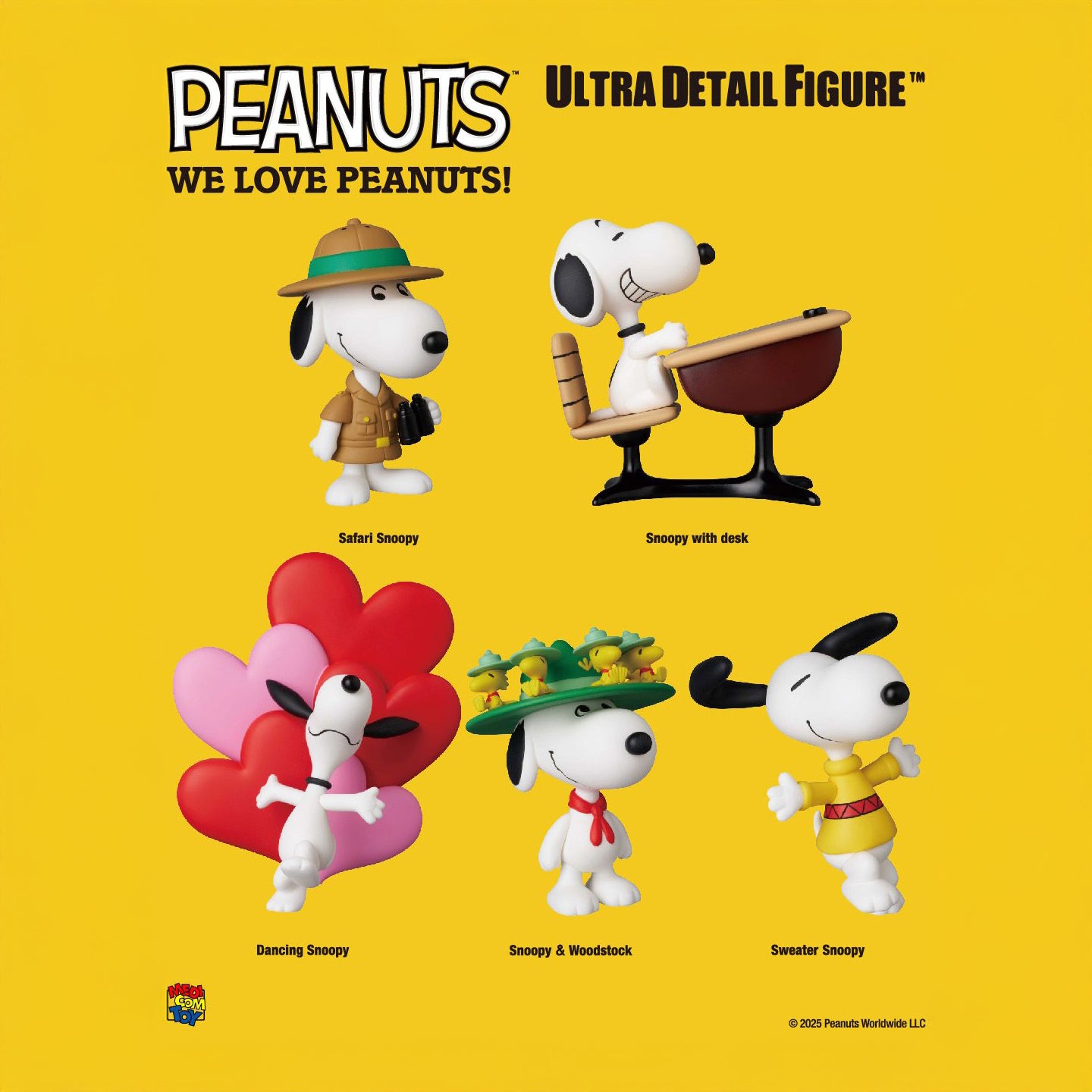 UDF Peanuts Series 18 Figure - Bundle (5 pcs)