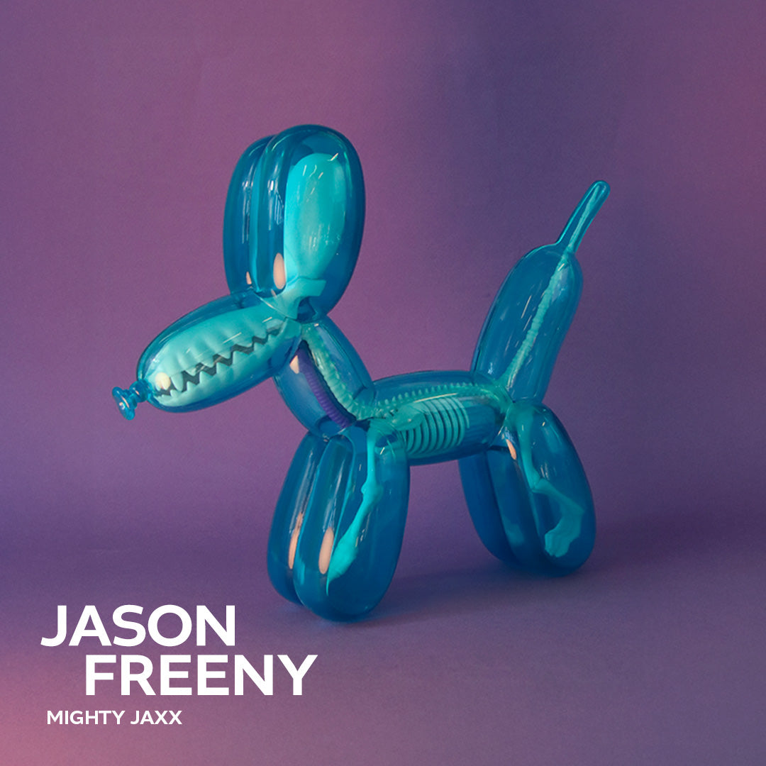 Funny Anatomy Balloon Dog (Sky Blue Edition) - Jason Freeny
