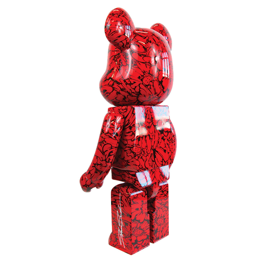 1000% Bearbrick Shun Sudo - Mr Scarlet