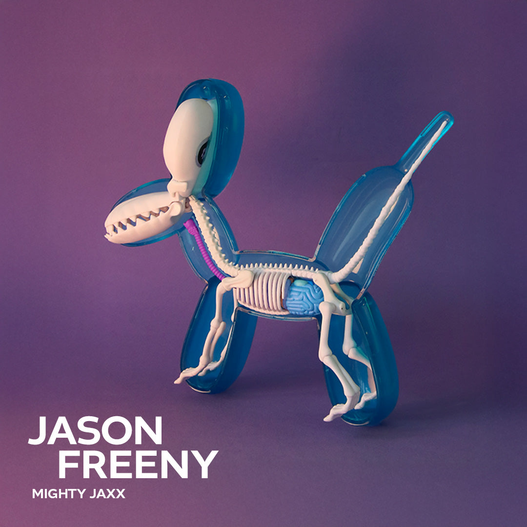 Funny Anatomy Balloon Dog (Sky Blue Edition) - Jason Freeny