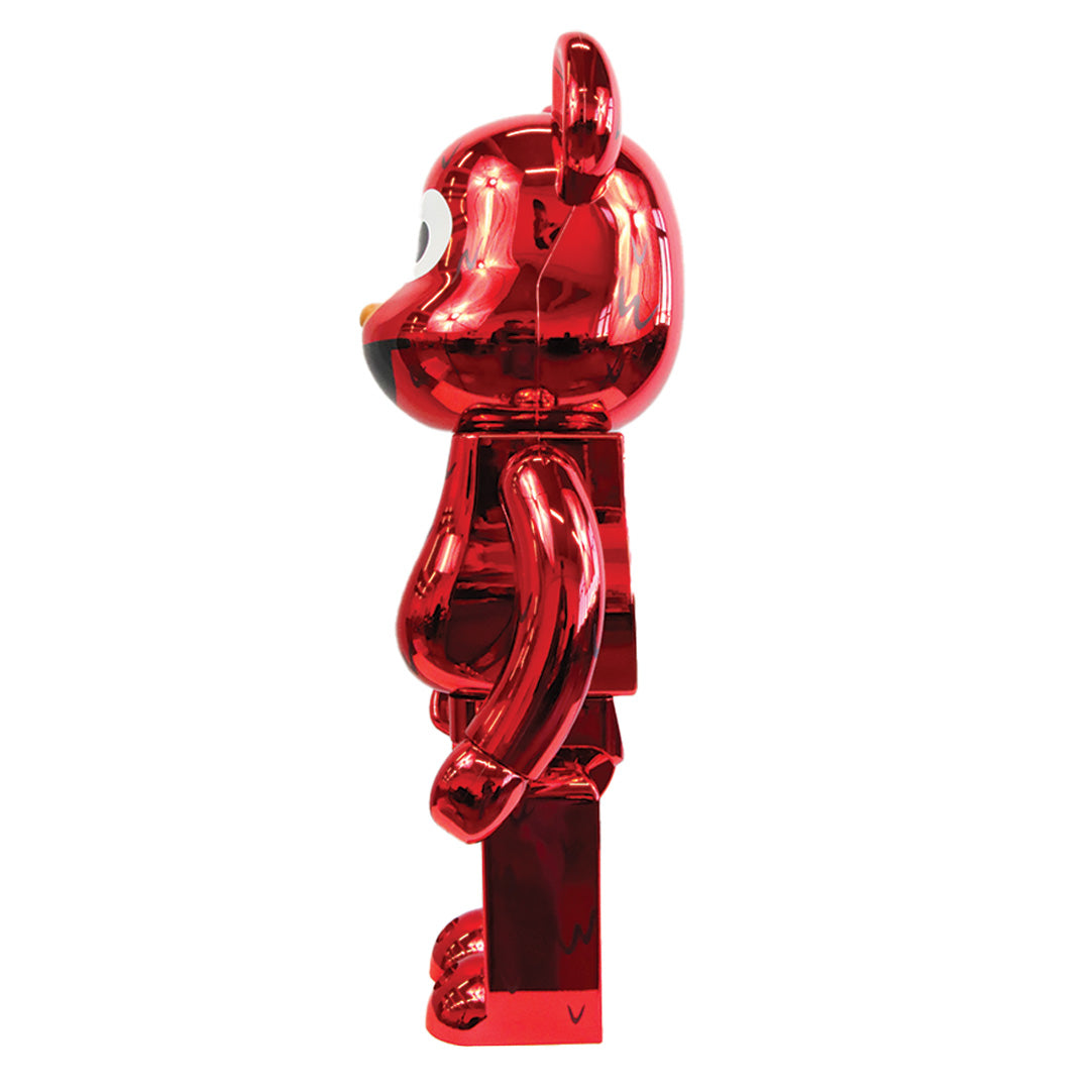 1000% Bearbrick Elmo Chrome Ver.
