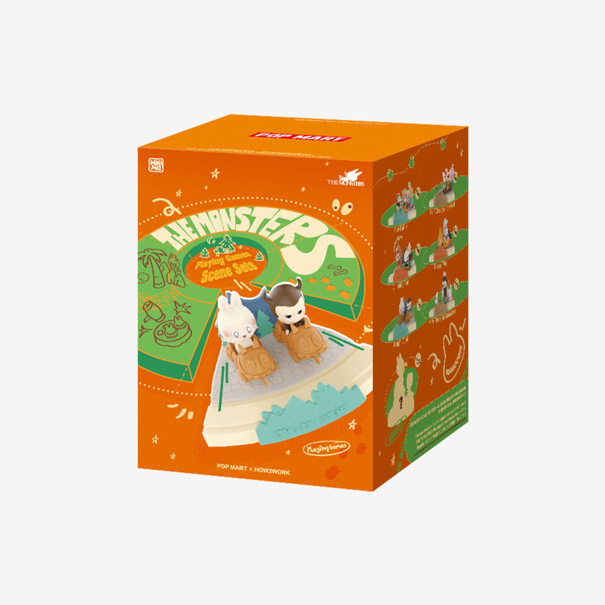 Labubu - The Monsters playing Games Series Scene Sets