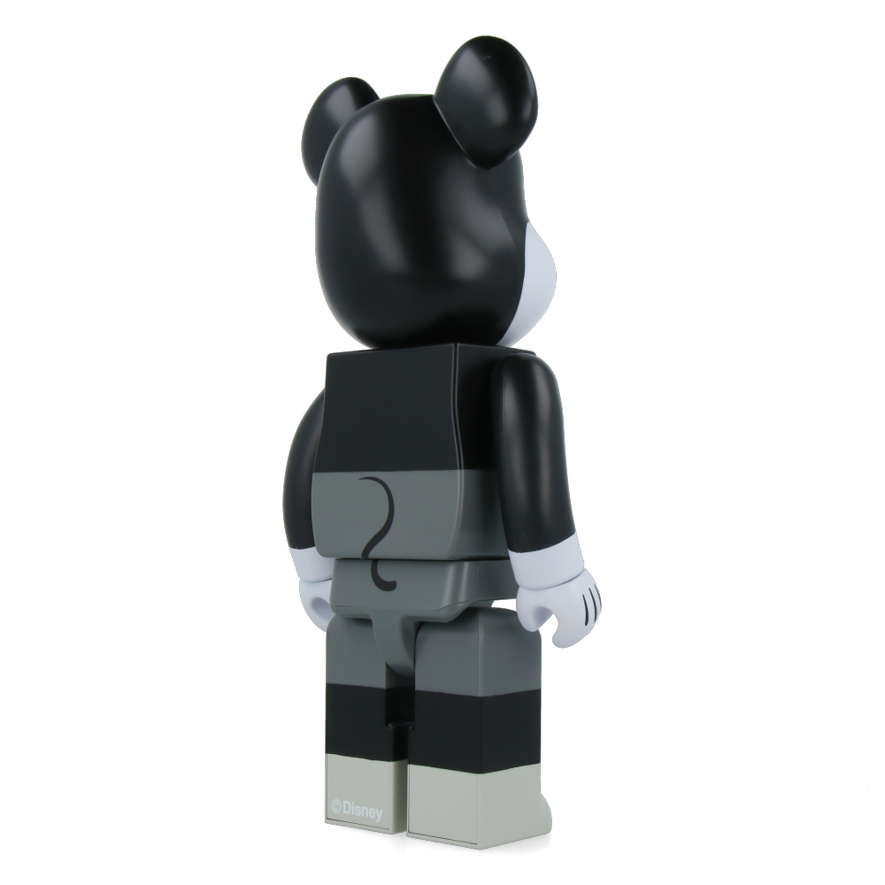 400% & 100% Bearbrick Mickey Mouse Black & White - Mickey Mouse & Friends