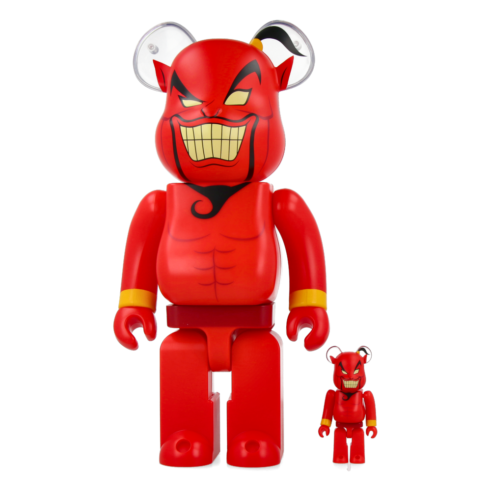400% + 100% Bearbrick Jafar (Aladdin)