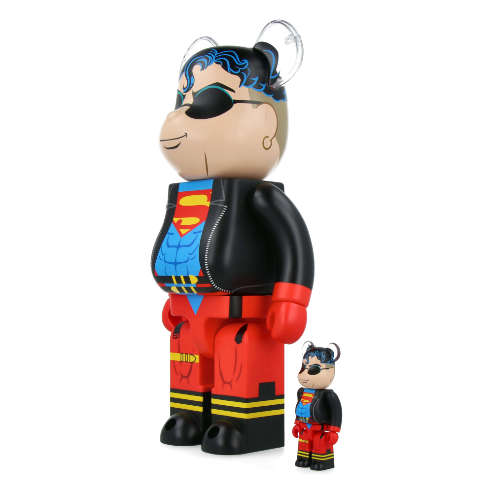 400% + 100% Bearbrick Superboy