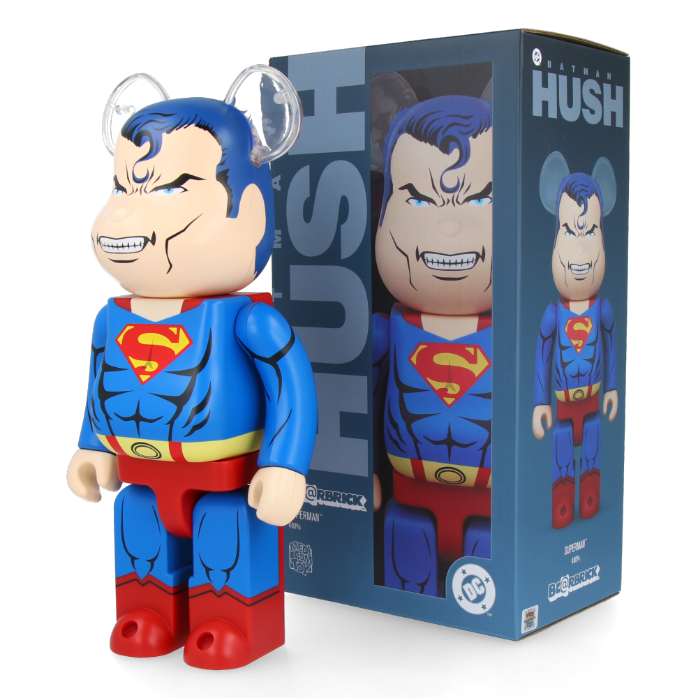 400% Bearbrick Superman (Batman : Hush Ver.)