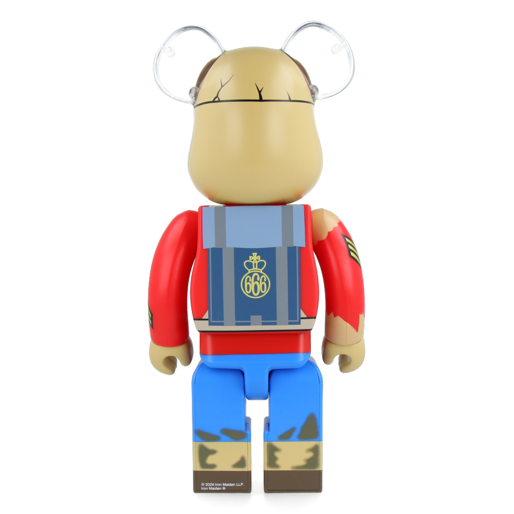 400% Bearbrick Iron Maiden Eddie The Trooper