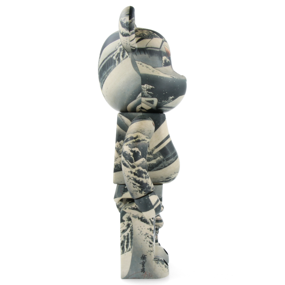 400% + 100% Bearbrick Utagawa Hiroshige - The 53 Stations of the Tokaido-Kambara